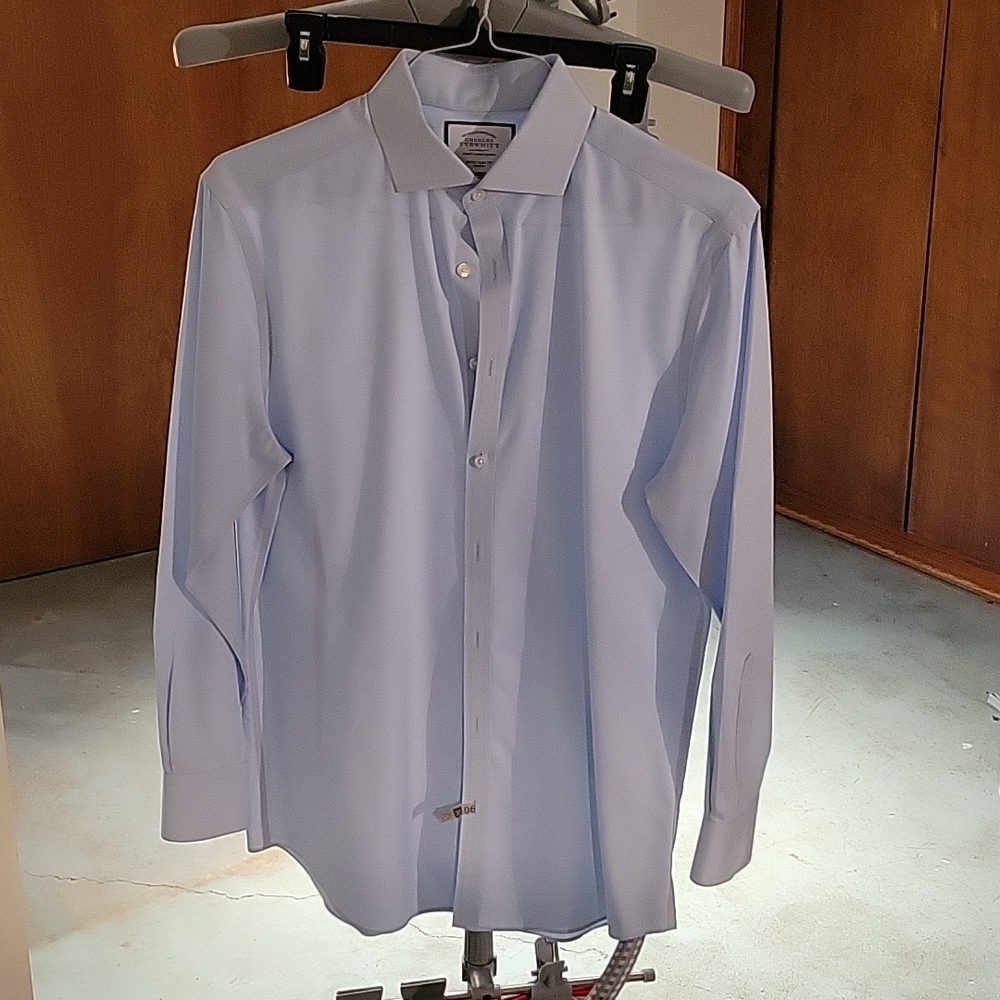 Extra Slim Fit Dress Shirt 16/33 Light Blue